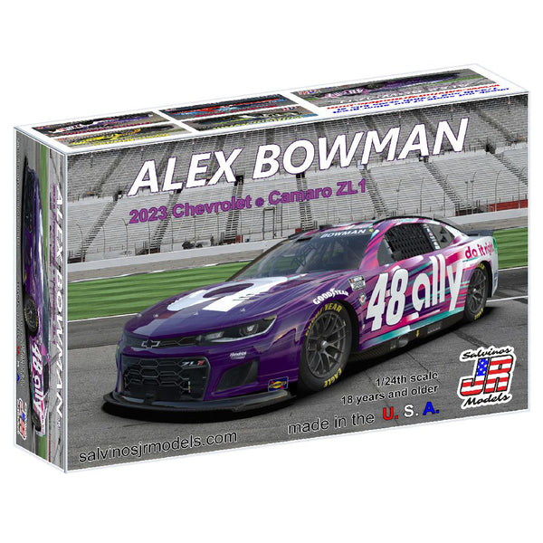 Alex Bowman Adult Model Car Kit 2023 Ally 1:24 Scale #48 NASCAR