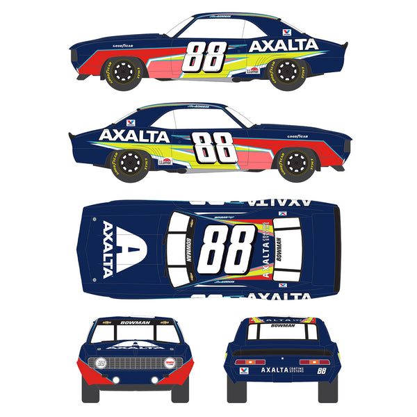 Alex Bowman First Hendrick Motorsports Win Tribute 1:64 Standard 1969 Camaro Diecast Car Preorder - Currently Projected May
