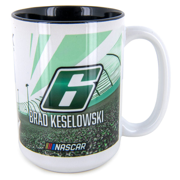 Brad Keselowski 2024 BuildSubmarines #6 Coffee Mug 15oz With Color Interior NASCAR