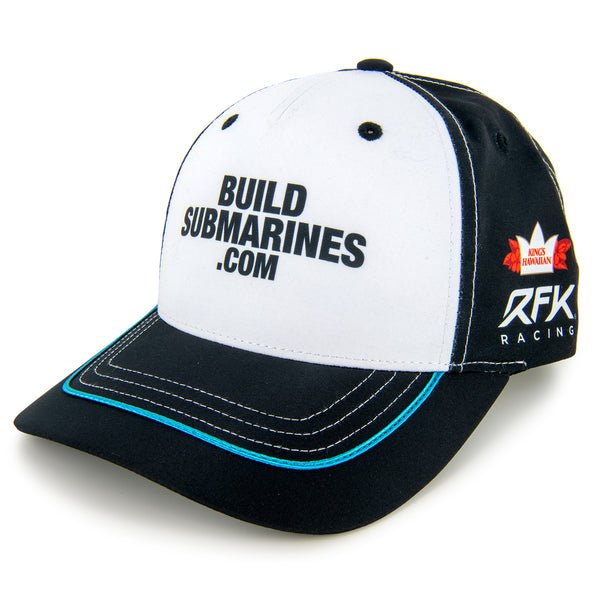 Brad Keselowski 2024 BuildSubmarines Uniform Pit Hat Black/White #6 NASCAR