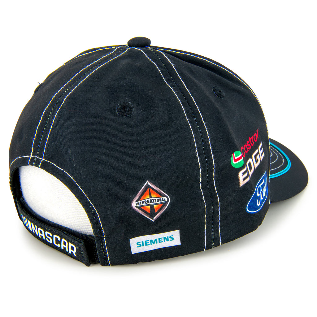 Brad Keselowski 2024 BuildSubmarines Uniform Pit Hat Black/White #6 NASCAR