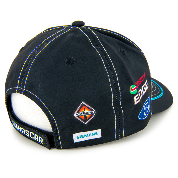 Brad Keselowski 2024 BuildSubmarines Uniform Pit Hat Black/White #6 NASCAR