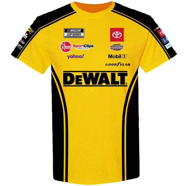 Christopher Bell 2024 DeWalt Sublimated Uniform Pit Crew T-Shirt #20 NASCAR