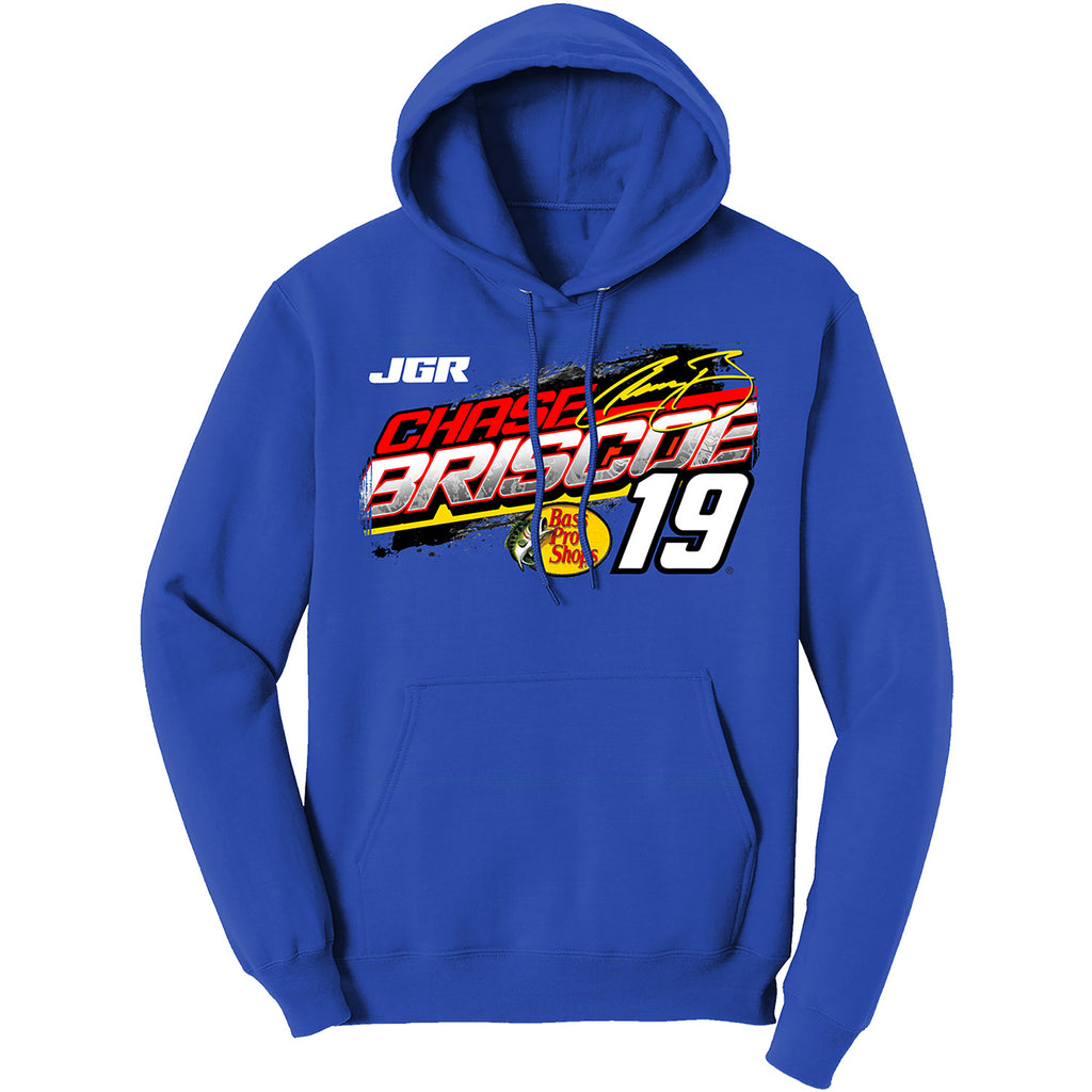 Chase Briscoe 2025 Bass Pro Shops #19 Royal 2-Spot Hoodie NASCAR