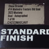 Chase Briscoe / Tony Stewart Dual Autographed Mahindra "You Old Goat" 1:24 Standard 2023 Diecast Car - Slightly Damaged Box