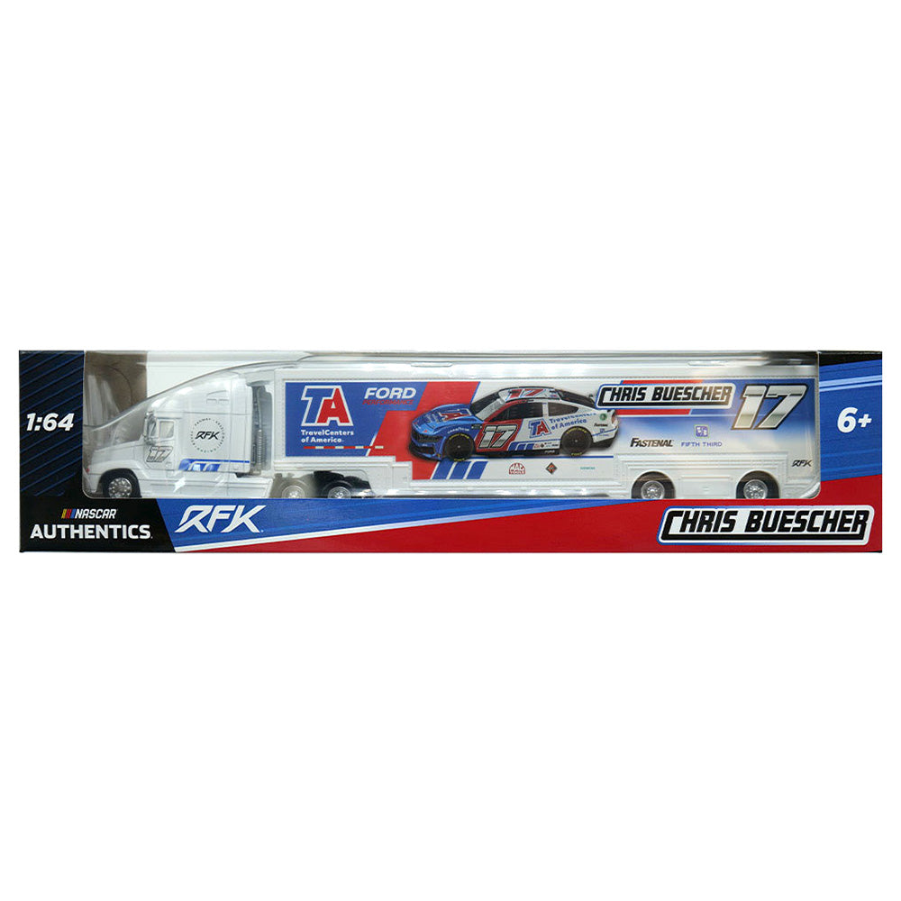 Chris Buescher TA 1:64 Standard 2024 Diecast Hauler #17 NASCAR