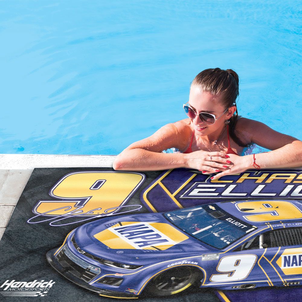 Chase Elliott 2025 NAPA 30x60 Beach Towel #9 NASCAR