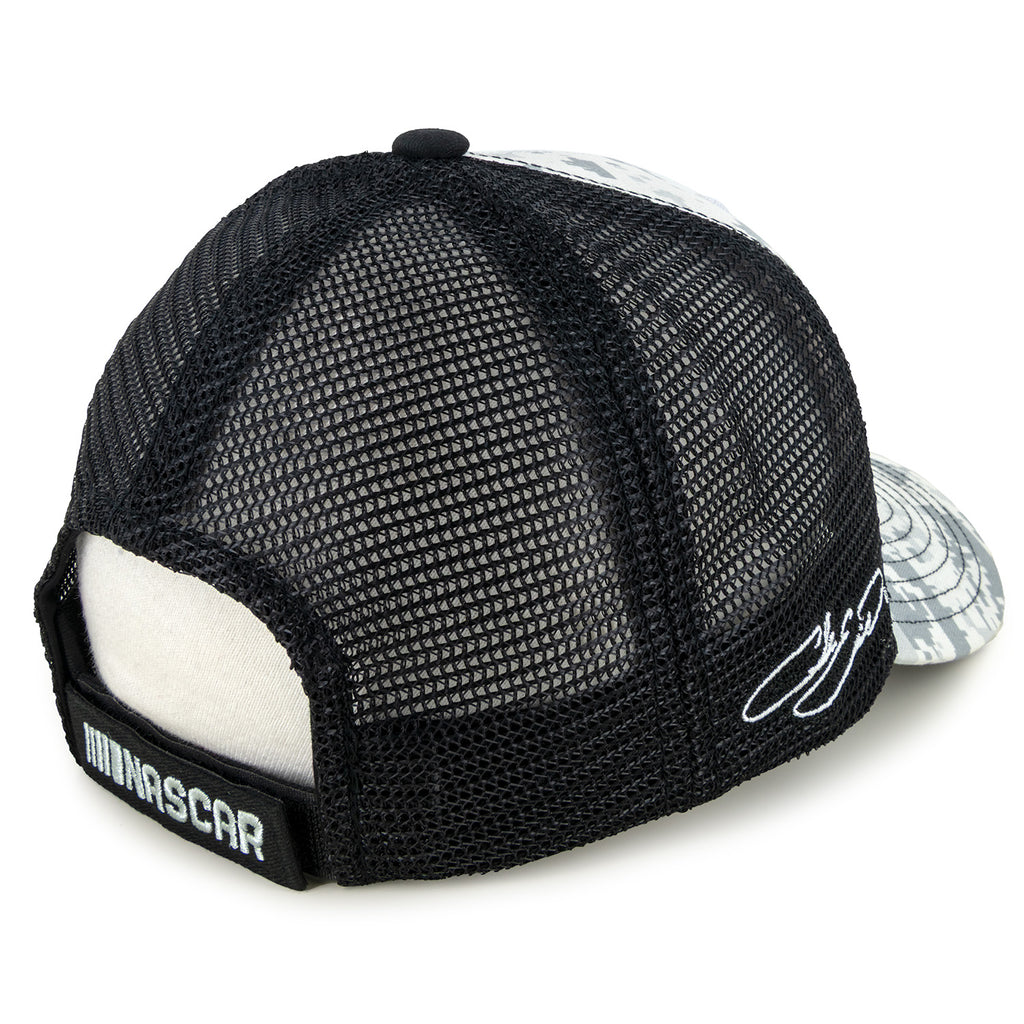 Chase Elliott Digital Camo #9 Hat White/Black NASCAR