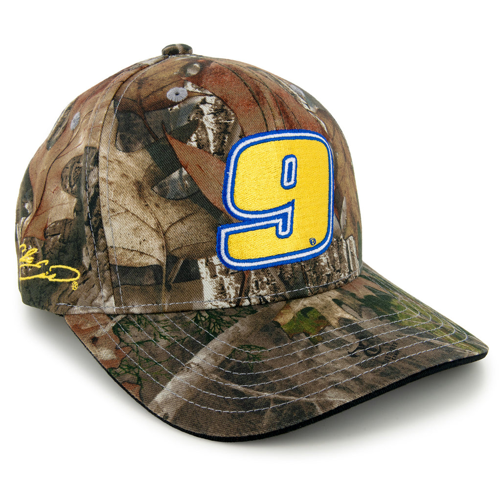 Chase Elliott 2025 TrueTimber Camo Big Number #9 Hat NASCAR