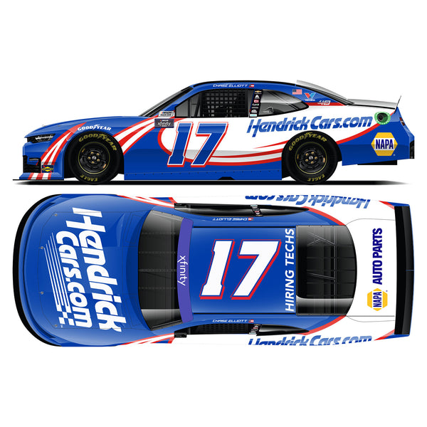 Chase Elliott HendrickCars #17 Xfinity Series 1:64 Standard 2024 Diecast Car NASCAR