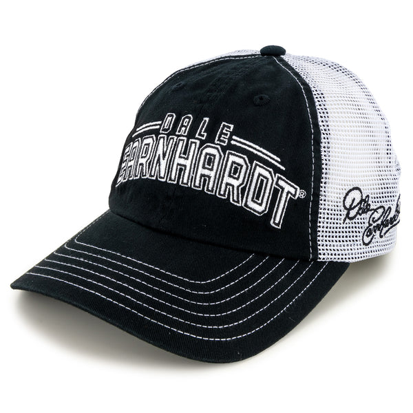 Dale Earnhardt 2025 Big Name Mesh Hat Black/White #3 NASCAR