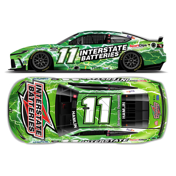 Denny Hamlin Interstate Batteries 1:64 Standard 2024 Diecast Car #11 NASCAR
