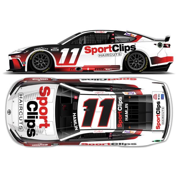 Denny Hamlin Sport Clips 1:64 Standard 2024 Diecast Car #11 NASCAR