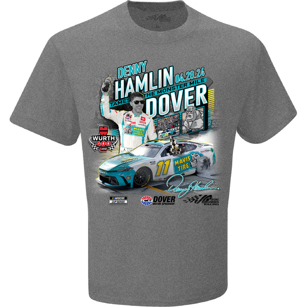 Denny Hamlin 2024 Dover Race Win T-Shirt #11 nascar