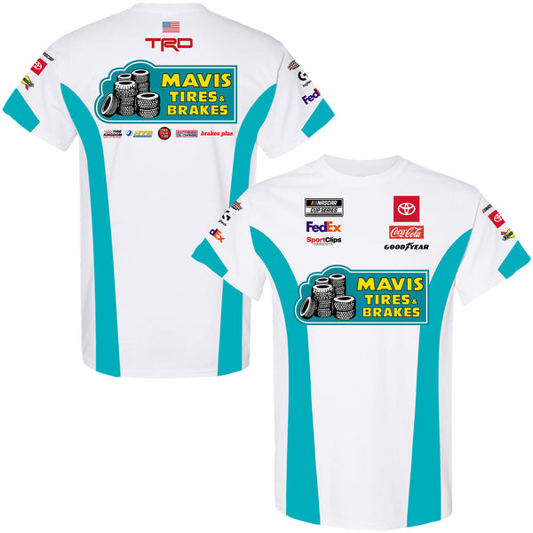 Denny Hamlin 2024 Mavis Sublimated Uniform Pit Crew T-Shirt #11 NASCAR