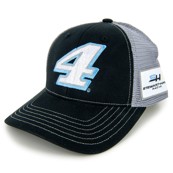 Josh Berry 2024 Big #4 Sponsor Mesh Hat Black/Gray NASCAR