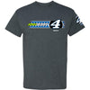 Josh Berry 2024 Lifestyle #4 T-Shirt Gray NASCAR
