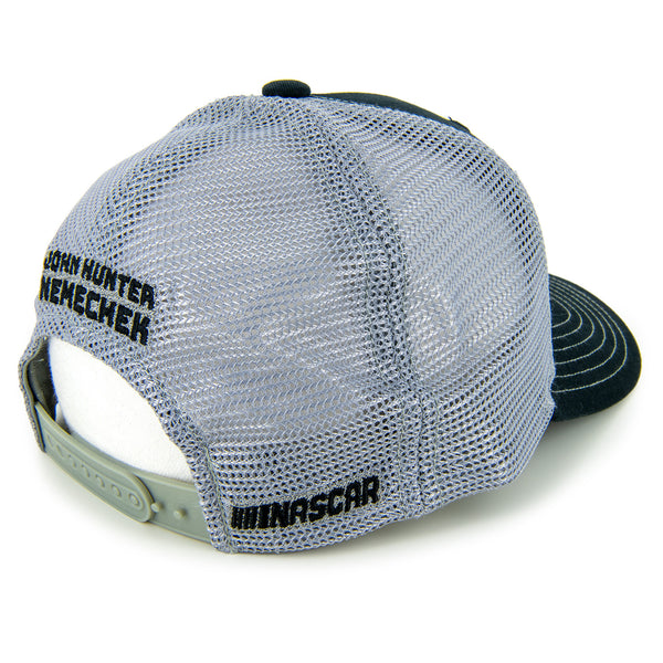 John Hunter Nemechek 2024 Big #42 Sponsor Mesh Hat Black/Gray NASCAR