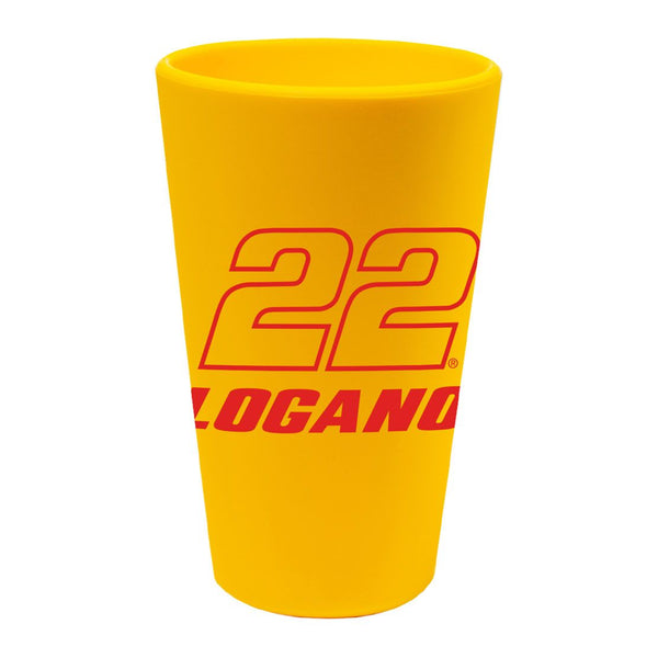 Joey Logano 2024 Unbreakable 16oz Silicone Pint Cup #22 NASCAR