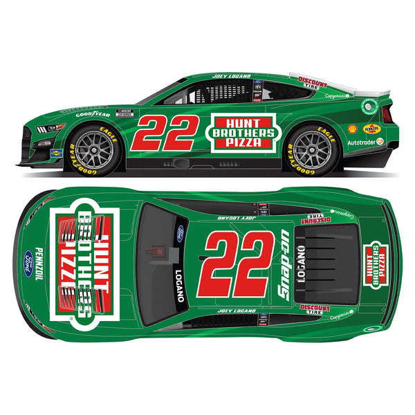 Joey Logano Hunt Brothers Pizza 1:64 Standard 2024 Diecast Car #22 NASCAR