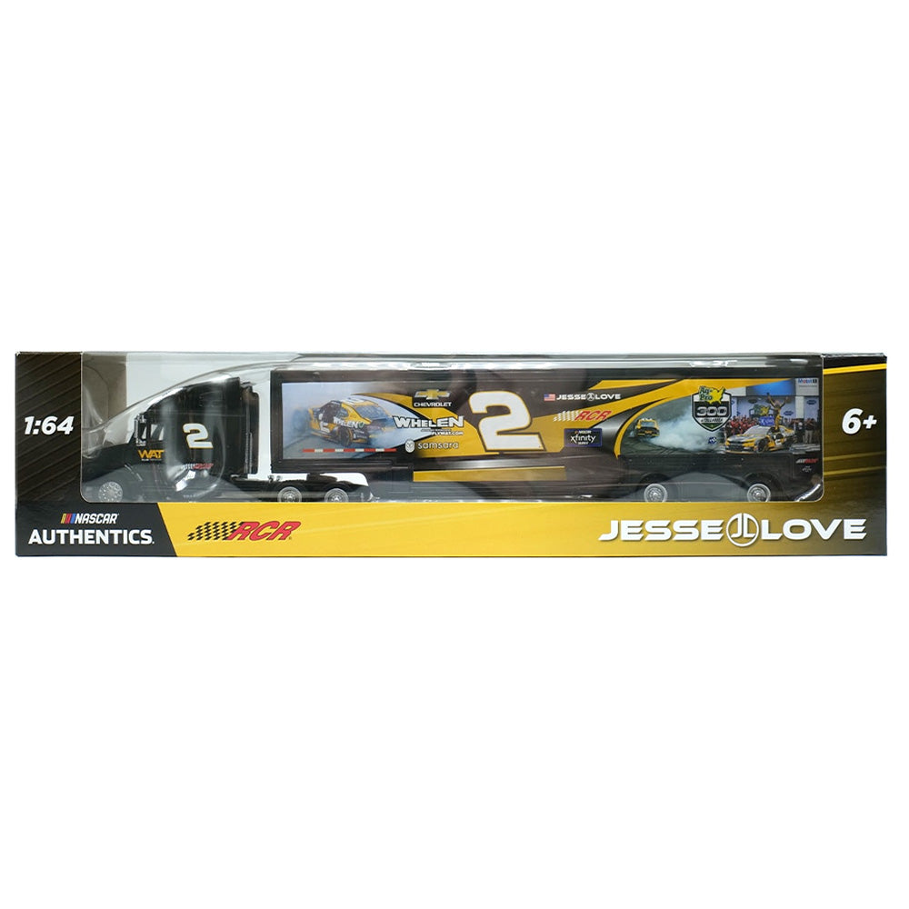 Jesse Love Whelen 1:64 Standard 2024 Diecast Hauler #2 NASCAR