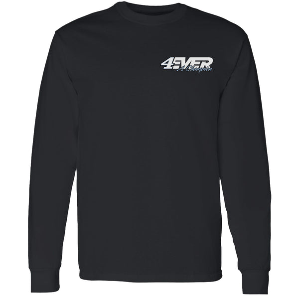 Kevin Harvick 2023 Long Sleeve 4EVER A Champion Career Milestones T-Shirt #4 NASCAR