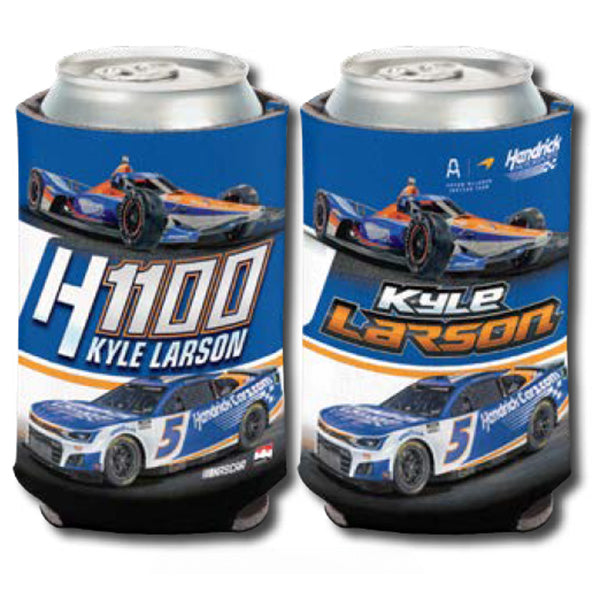 Kyle Larson 2024 Indy 500 / Coca-Cola 600 Memorial Day Double Can Hugger 12oz Cooler