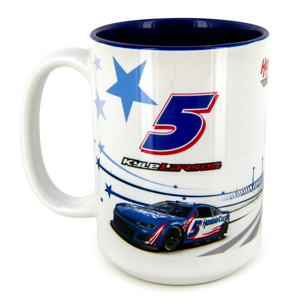 Kyle Larson 2024 HendrickCars #5 Coffee Mug 15oz With Color Interior NASCAR