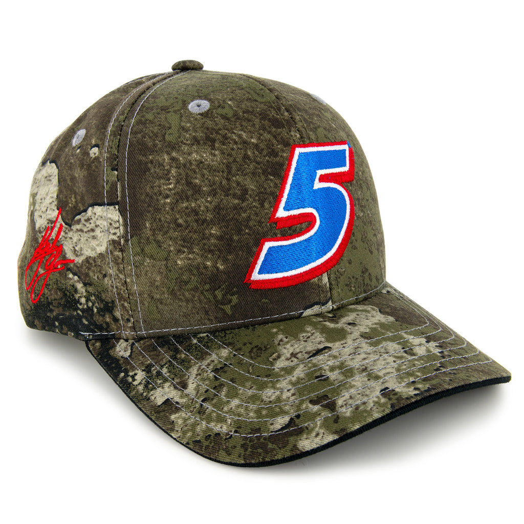 Kyle Larson 2025 TrueTimber Camo Big Number #5 Hat NASCAR