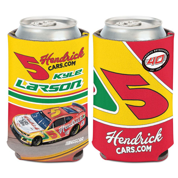 Kyle Larson 2024 Darlington Throwback Can Hugger 12oz Cooler HendrickCars #5 NASCAR