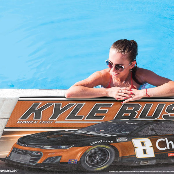 Kyle Busch 2024 Cheddar's 30x60 Beach Towel #8 NASCAR