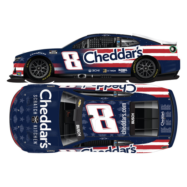 Kyle Busch Cheddar's Salutes Patriotic 1:64 Standard 2024 Diecast Car #8 NASCAR