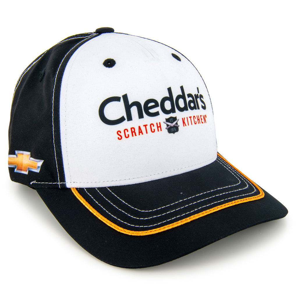 Kyle Busch 2024 Cheddar's Uniform Pit Hat Black/White #8 NASCAR