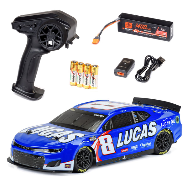 Kyle Busch 2024 Lucas Oil #8 Chevy Camaro 1:12 Scale AWD NASCAR Remote Control RC Race Car