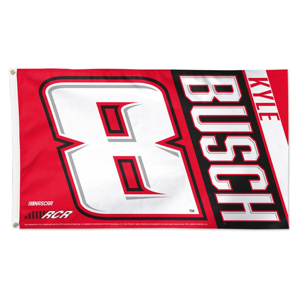 Kyle Busch 2024 Big #8 NASCAR 3x5 Flag