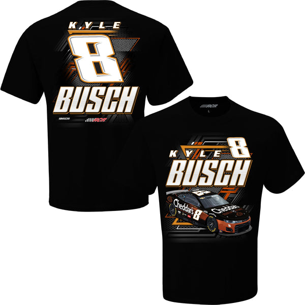 Kyle Busch 2024 Cheddar's #8 Car T-Shirt Black NASCAR