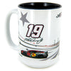 Martin Truex Jr 2024 Bass Pro Shops #19 Coffee Mug 15oz With Color Interior NASCAR