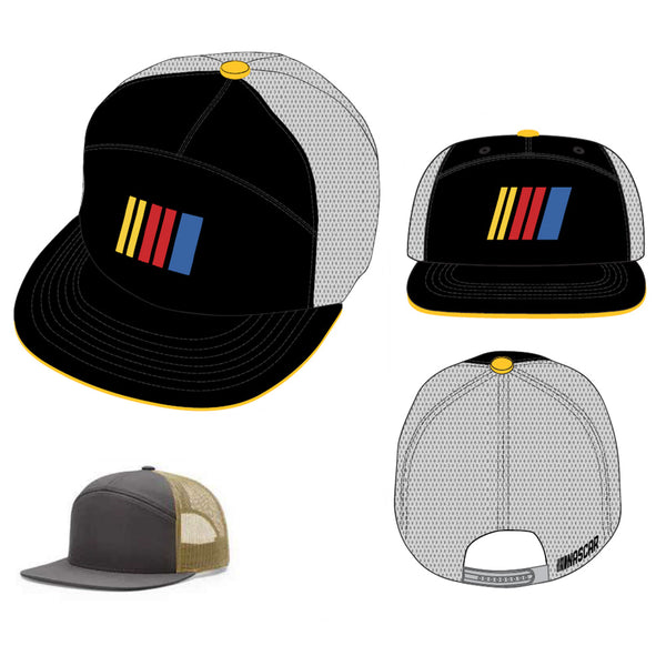 NASCAR 2024 Icon Logo 7-Panel Mesh Hat