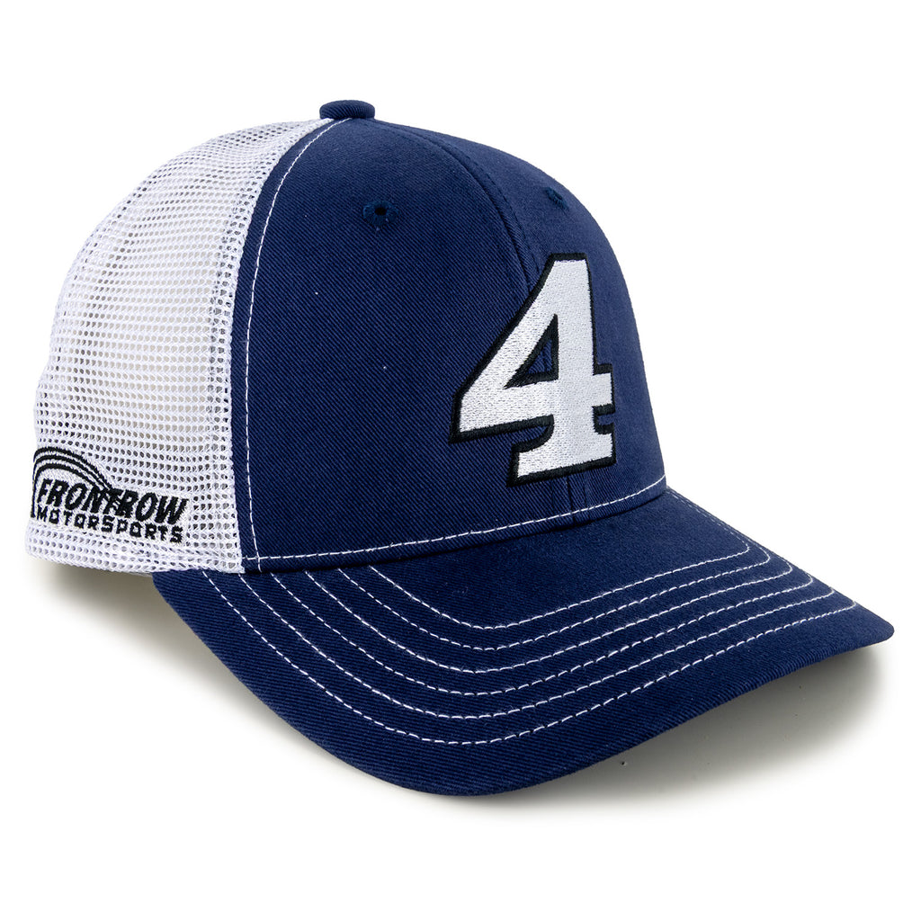 Noah Gragson 2025 Big Number #4 Mesh Hat Blue/White NASCAR