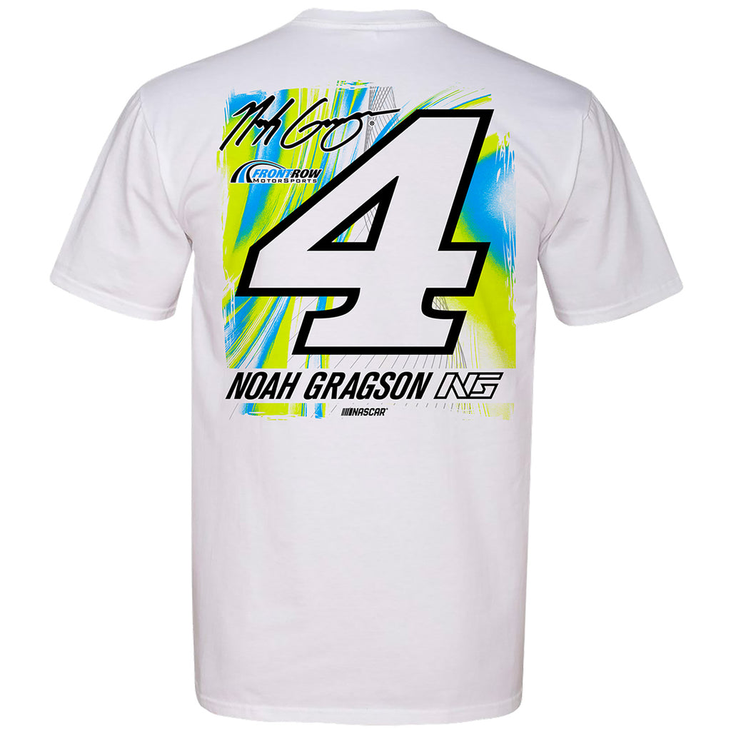 Noah Gragson 2025 Xtreme 2-Spot T-Shirt White #4 NASCAR