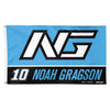 Noah Gragson 2024 Logo NG #10 NASCAR 3x5 Flag