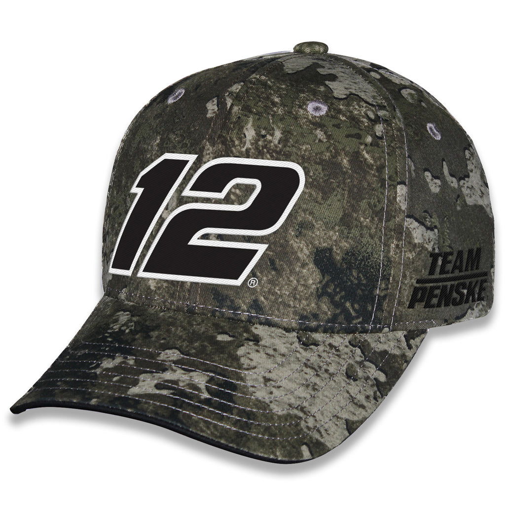 Ryan Blaney 2025 TrueTimber Camo Big Number #12 Hat