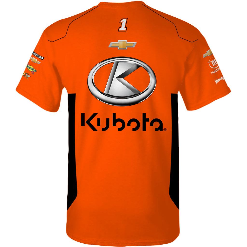 Ross Chastain 2025 Kubota Sublimated Uniform Pit Crew T-Shirt #1 NASCAR