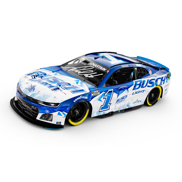 Ross Chastain Autographed Darlington Throwback to 2000's Busch Light Can Design 1:24 Standard 2024 Diecast Car #1 NASCAR