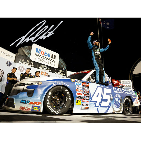 Ross Chastain Autographed Darlington Truck Race Win 1:24 Standard 2024 Diecast  #45 NASCAR