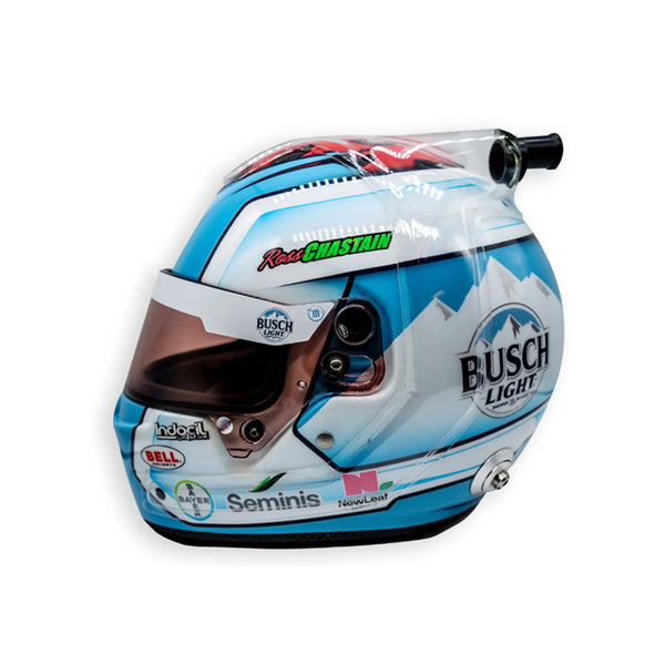 Ross Chastain 2024 Busch Light Collectible 1/2 Scale Helmet - 6" X 5" X 5" #1 NASCAR