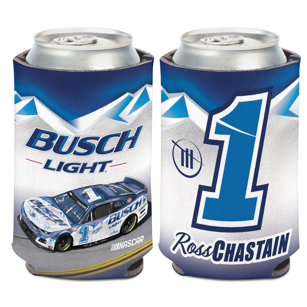 Ross Chastain 2024 Darlington Throwback Busch Light Paint Scheme #1 Can Hugger 12oz Cooler NASCAR