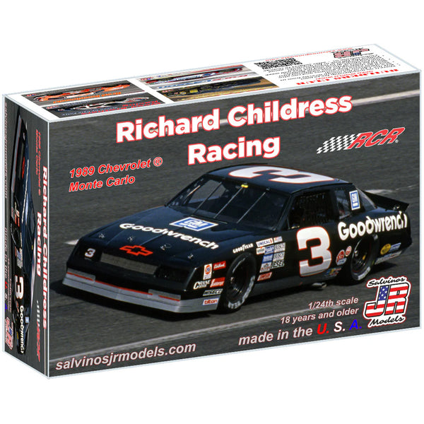 Richard Childress Racing 1989 Goodwrench #3 1:24 Adult Salvinos JR Model Car Kit NASCAR