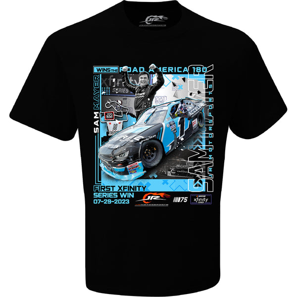 Sam Mayer 2023 Road America First Xfinity Series Race Win T-Shirt #1 NASCAR