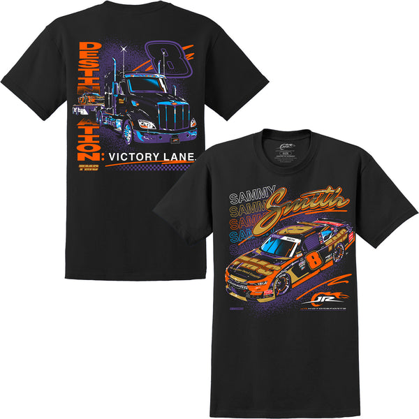Sammy Smith 2024 TMC #8 Xfinity Series Car T-Shirt Black #8 NASCAR